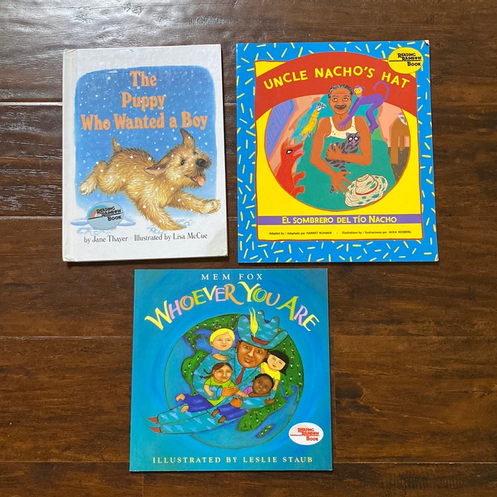 5/$10 Kids Picture Books | 3 Reading Rainbow Books